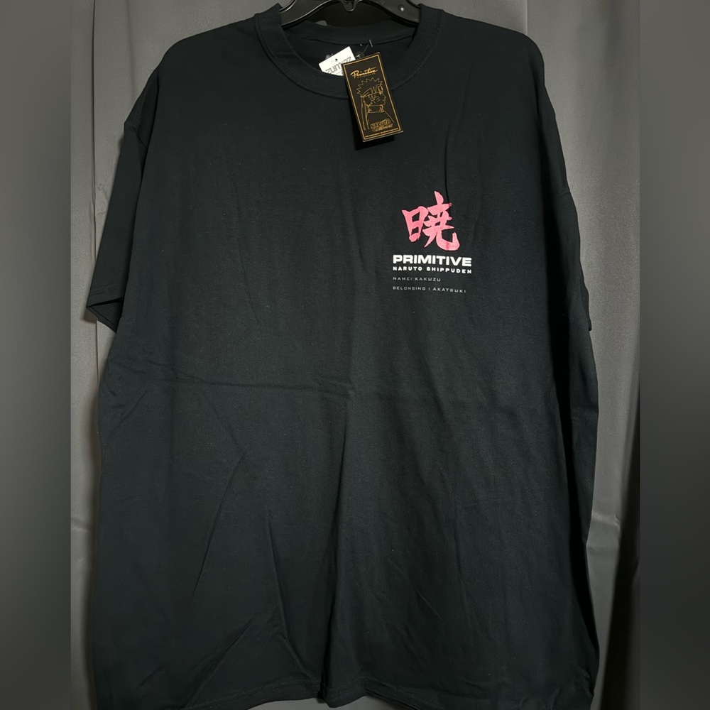 Primitive x Naruto black tee